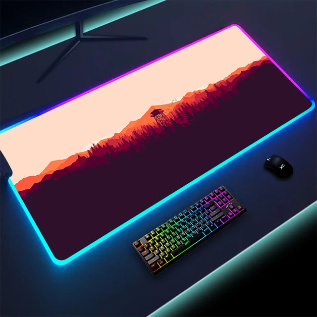 LED Lighting Mouse Pad