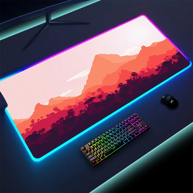 LED Lighting Mouse Pad