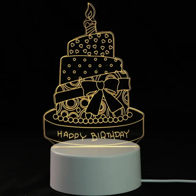 3D Night Lamps