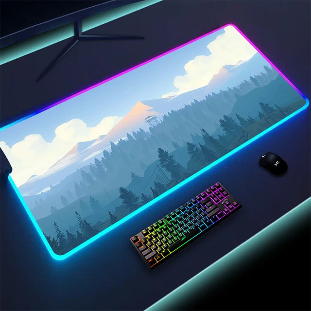 LED Lighting Mouse Pad