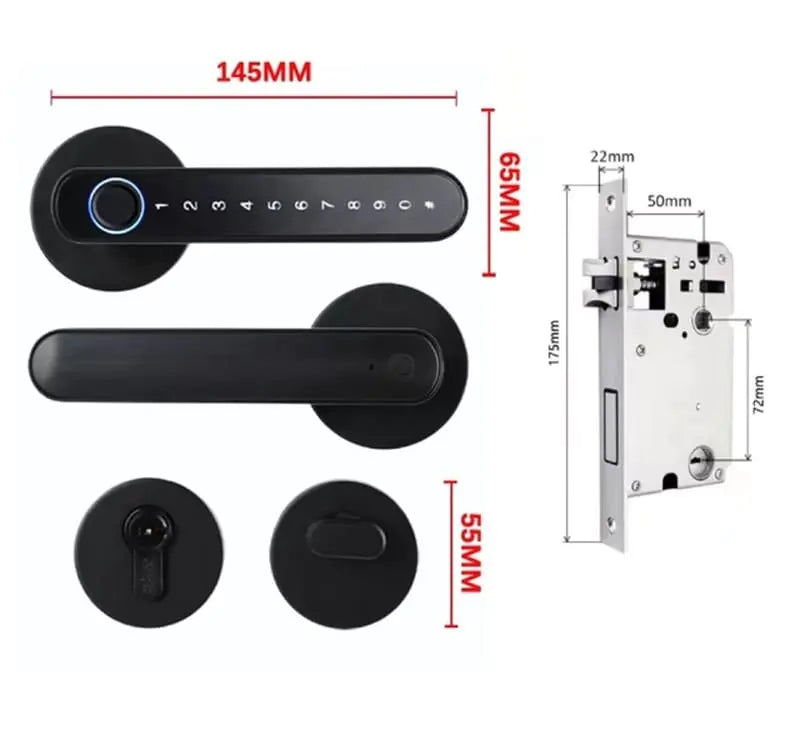 Fingerprint Door Handle