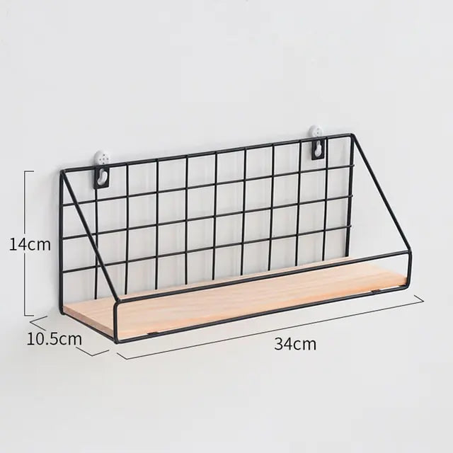 Nordic Wooden Wall Shelves
