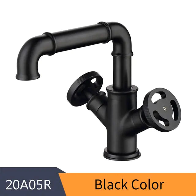 Basin Faucets Black Brass
