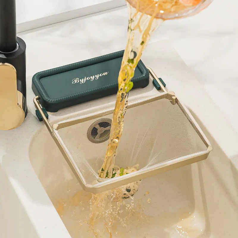 Foldable Sink Strainer Mesh Bag
