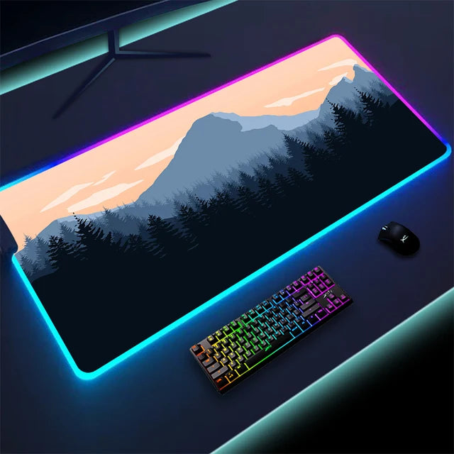 LED Lighting Mouse Pad