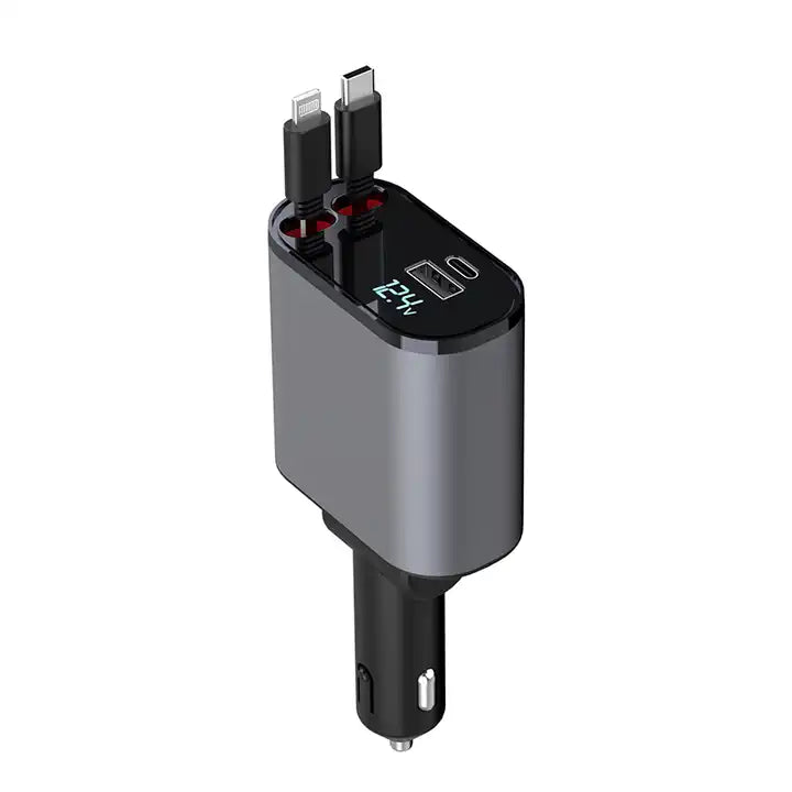 Retractable Car Charger Benefits: Convenient Charging Solution