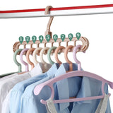 hanger storage rack for closet organization