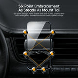 Six-Point Gravity Car Phone Holder
