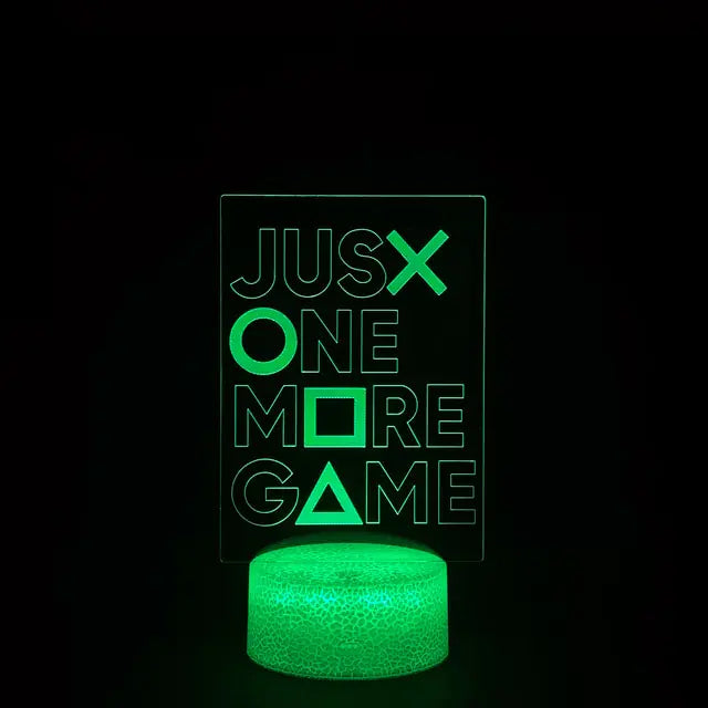 3D Gaming Setup Lamps