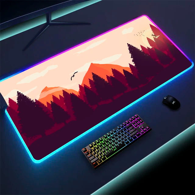 LED Lighting Mouse Pad