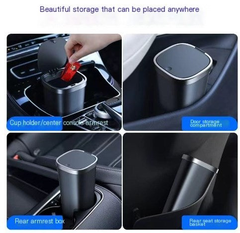Compact Car Trash Bin
