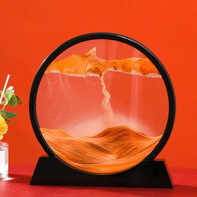 Moving Sand Art