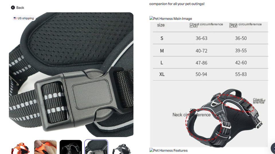 AllTerrain Pet Harness