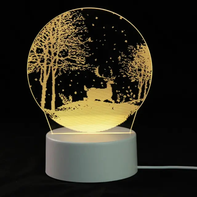 3D Night Lamps