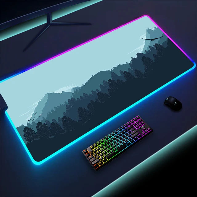 LED Lighting Mouse Pad