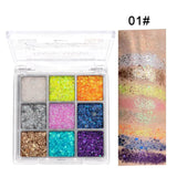 Nine Color Eye Shadow Palette