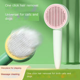 Stainless Steel Pet Comb for Grooming and De-shedding