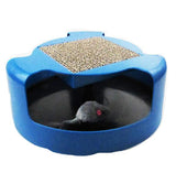 Cat Toy with Mouse and Scratching Pad