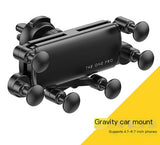 Six-Point Gravity Car Phone Holder