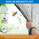 Magnetic Screen Door Net