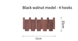 Simplicity Piano Key Wall Coat Rack (One Piece)