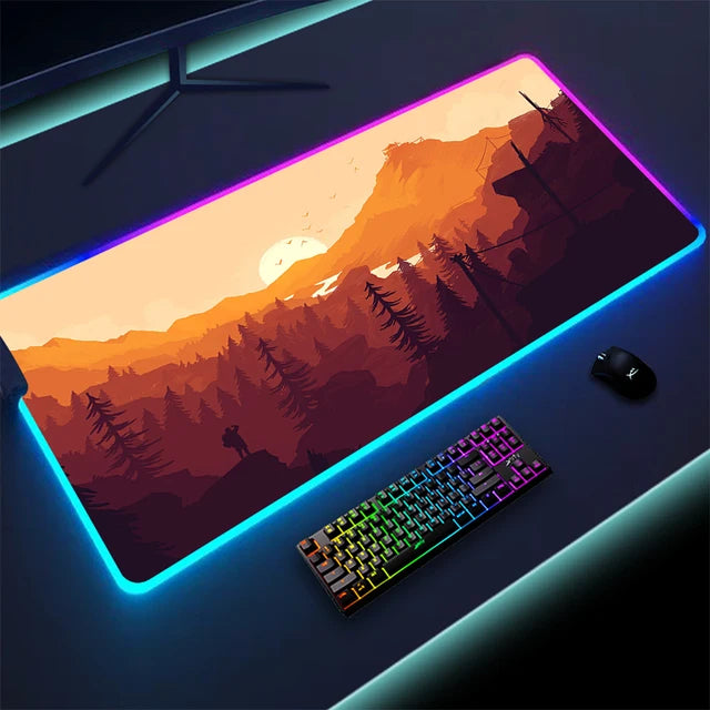 LED Lighting Mouse Pad