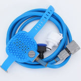 Pet Shower Nozzle Cleaner & Massager for Dogs