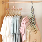 hanger storage rack for closet organization