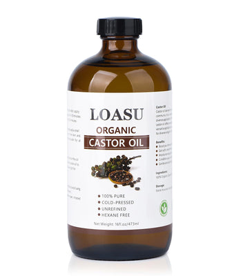 Pure Organic Castor Oil 16oz