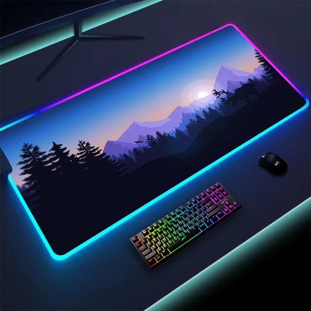 LED Lighting Mouse Pad