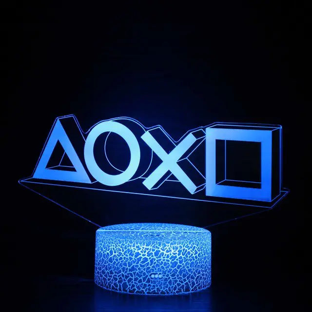 3D Gaming Setup Lamps