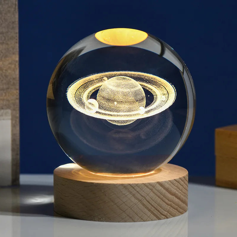 Crystal Night Light Ball