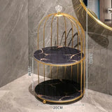 Marble Glass Storage Rack