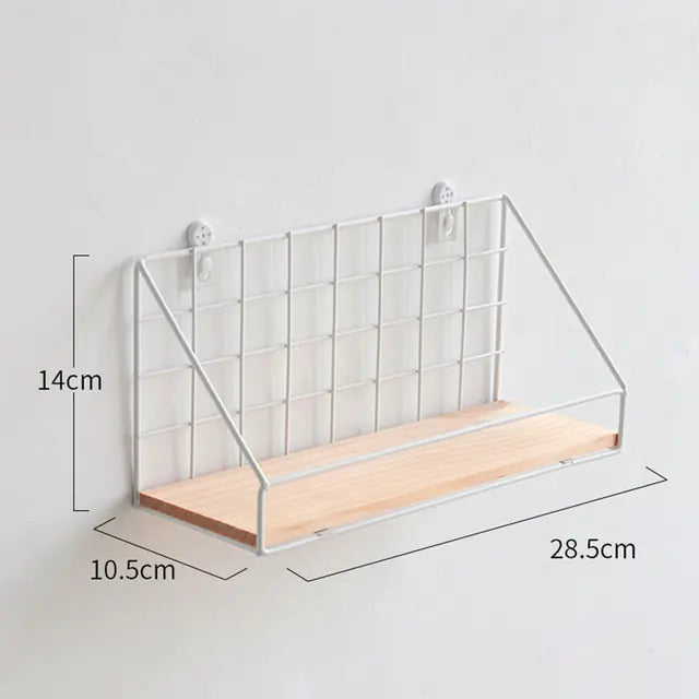 Nordic Wooden Wall Shelves