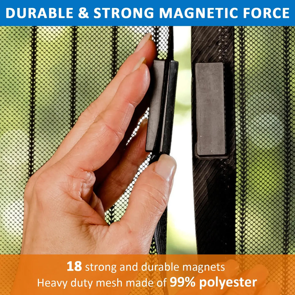 Magnetic Screen Door Net