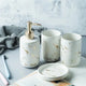 4 Pieces White