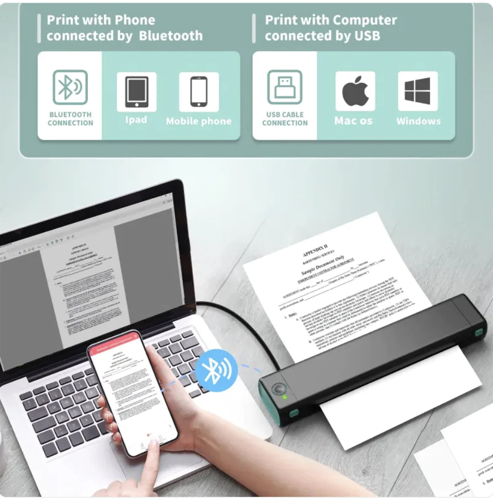 Wireless Thermal Printer