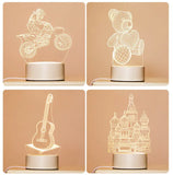 3D Night Lamps