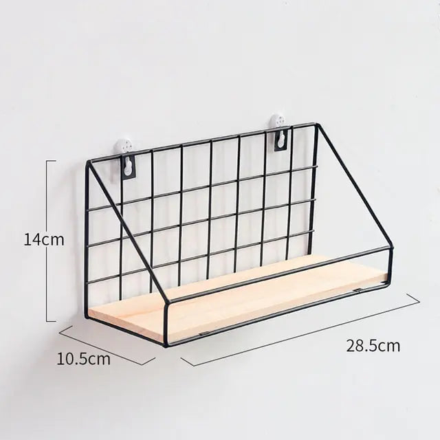 Nordic Wooden Wall Shelves