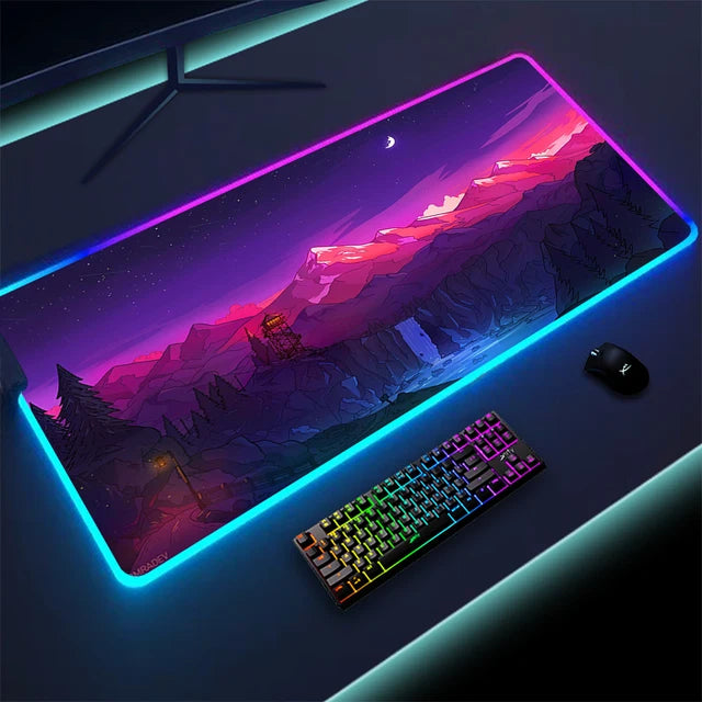 LED Lighting Mouse Pad