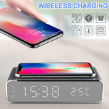 Alarm Clock with Wireless Charger