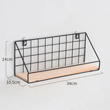 Nordic Wooden Wall Shelves