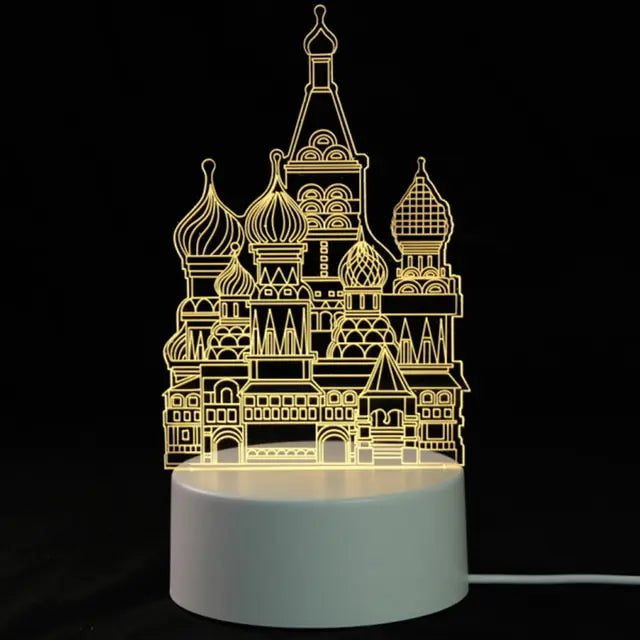 3D Night Lamps