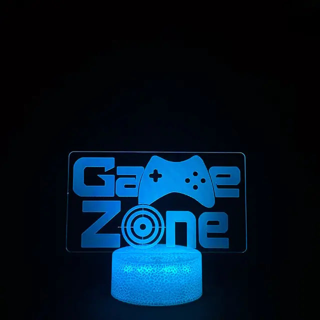 3D Gaming Setup Lamps