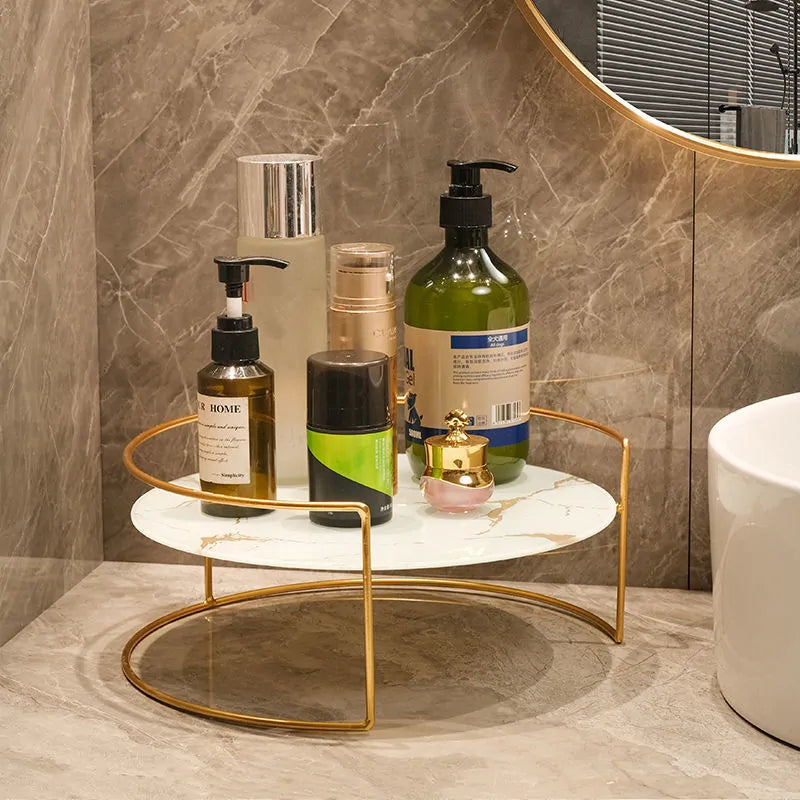 Marble Glass Storage Rack