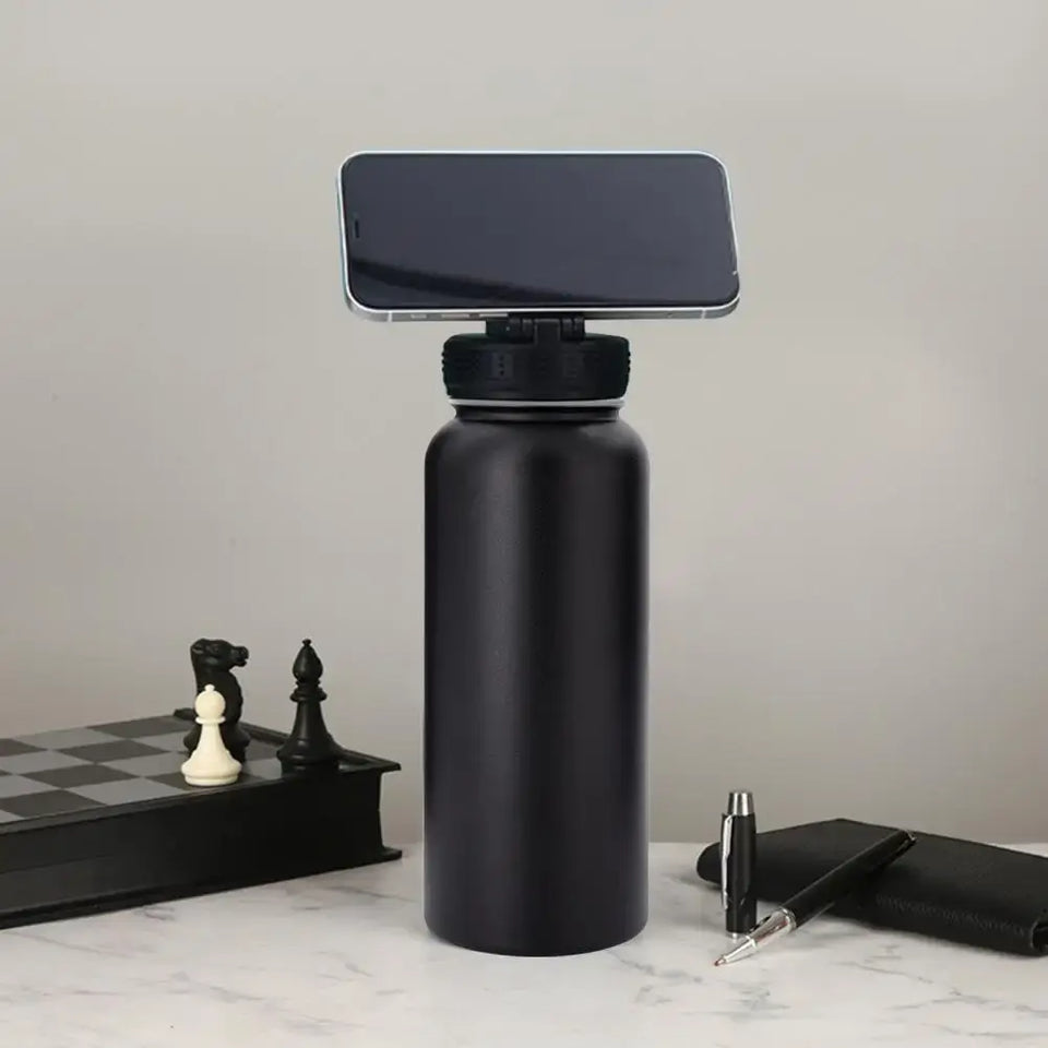 Phone Mount Water Bottle