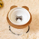 Mickey single bowl rack / Grey cat