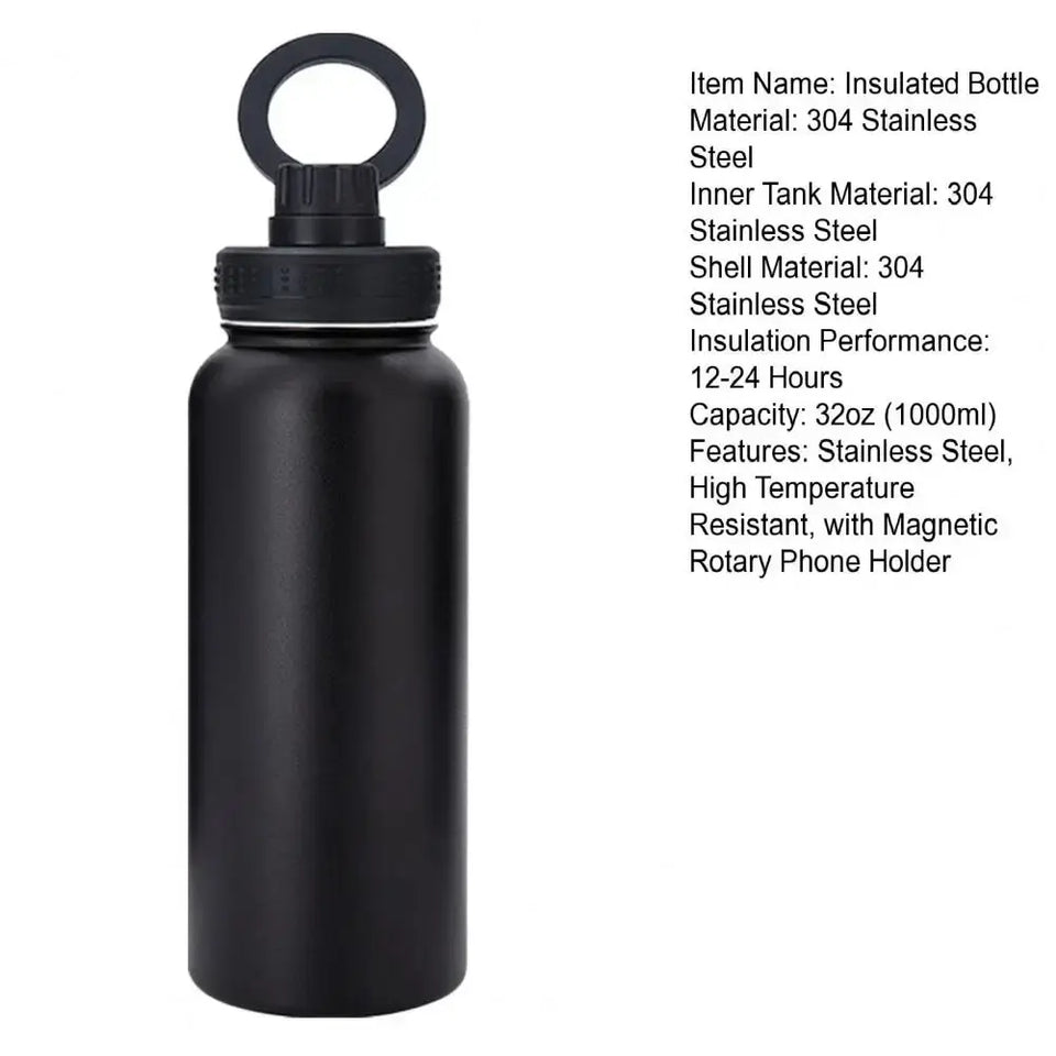 Phone Mount Water Bottle