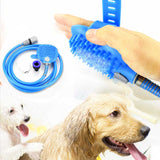 Pet Shower Nozzle Cleaner & Massager for Dogs