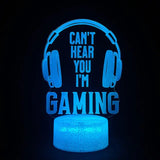 3D Gaming Setup Lamps